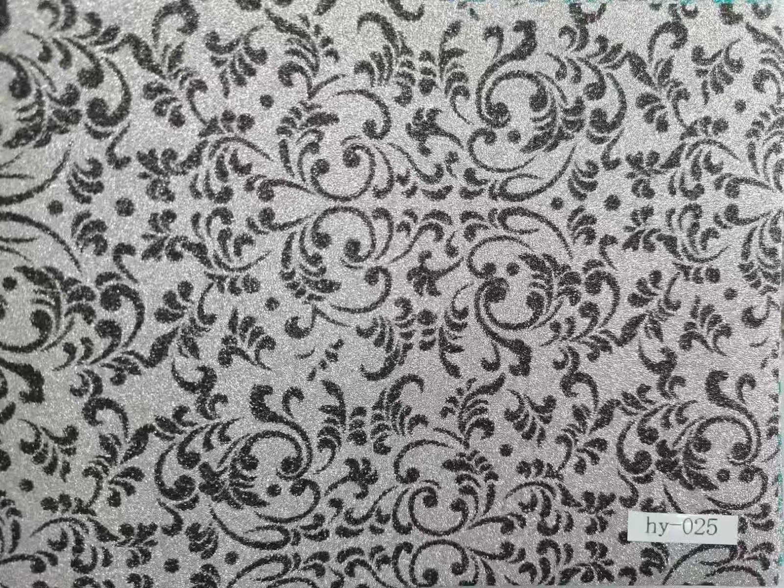 Self adhesive glitter film