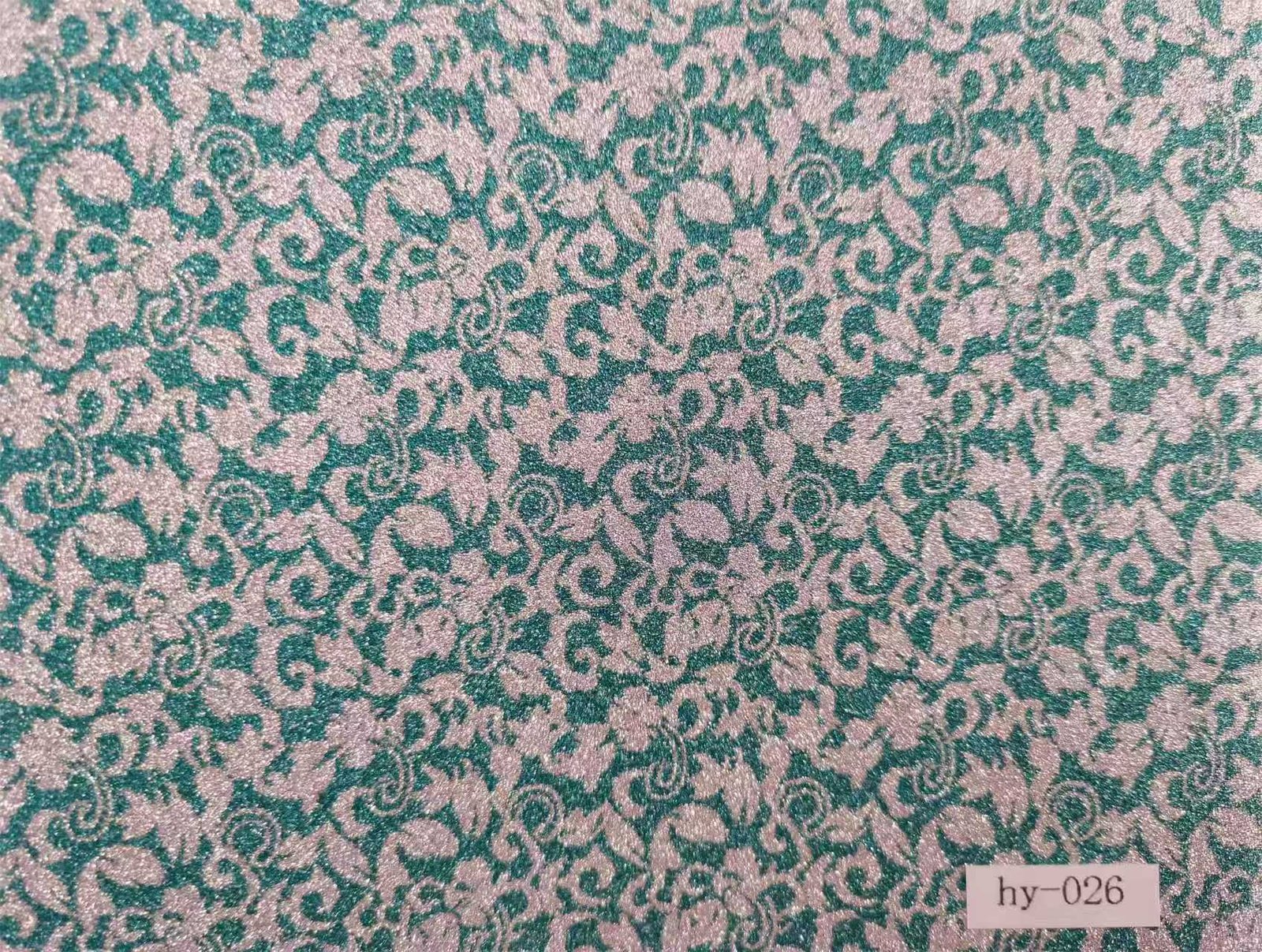 Self adhesive glitter film